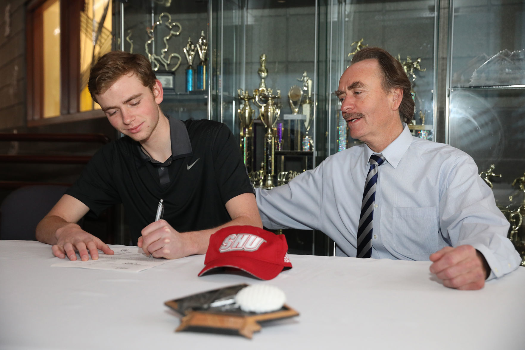 Trebon Signs For Sacred Heart